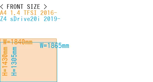 #A4 1.4 TFSI 2016- + Z4 sDrive20i 2019-